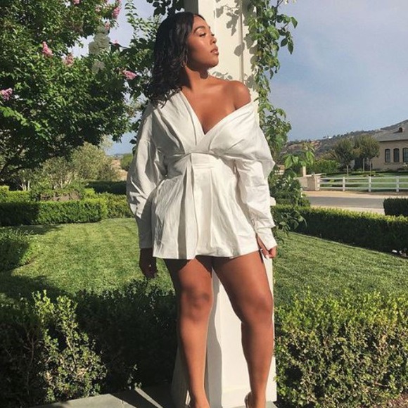 HOUSE OF CB 'Amber' White Oversized Shirt Dress NWOT - Picture 6 of 17